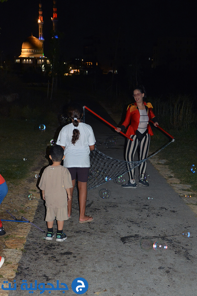 فعاليات ليلية باحضان الطبيعة في وادي قانا في جلجولية